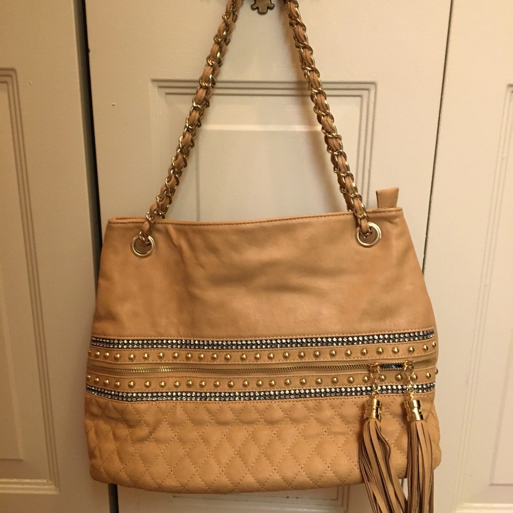 Handbag upscale with long strap